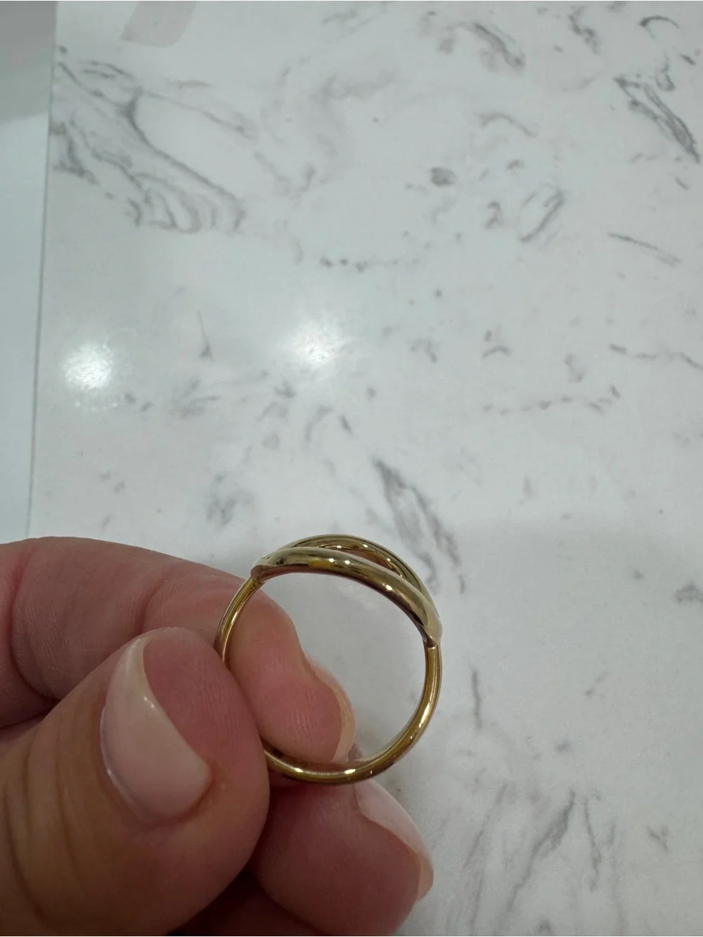 Madewell Open circle Gold Ring - Women Jewelry